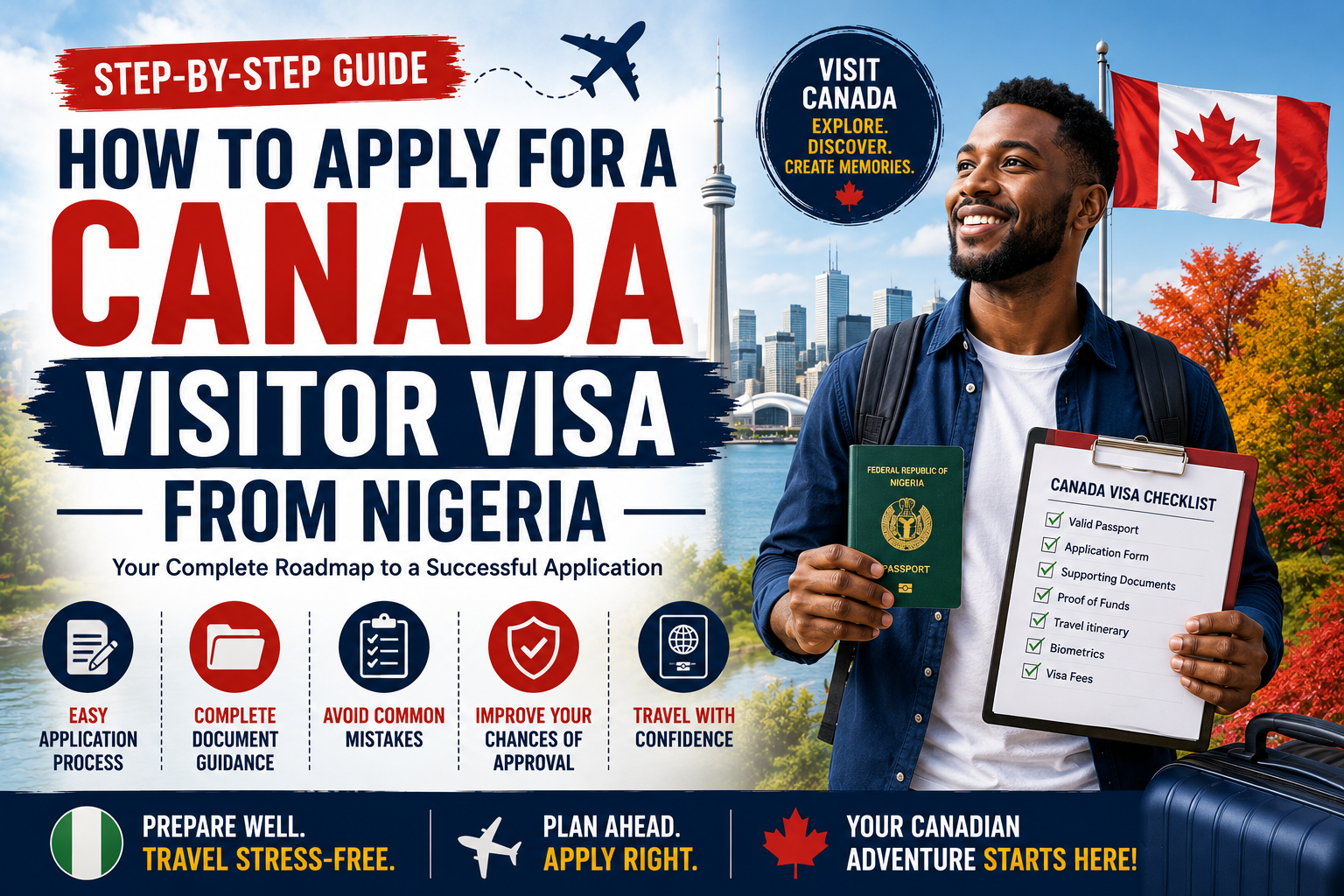 How to Apply for a Canada Visitor Visa from Nigeria