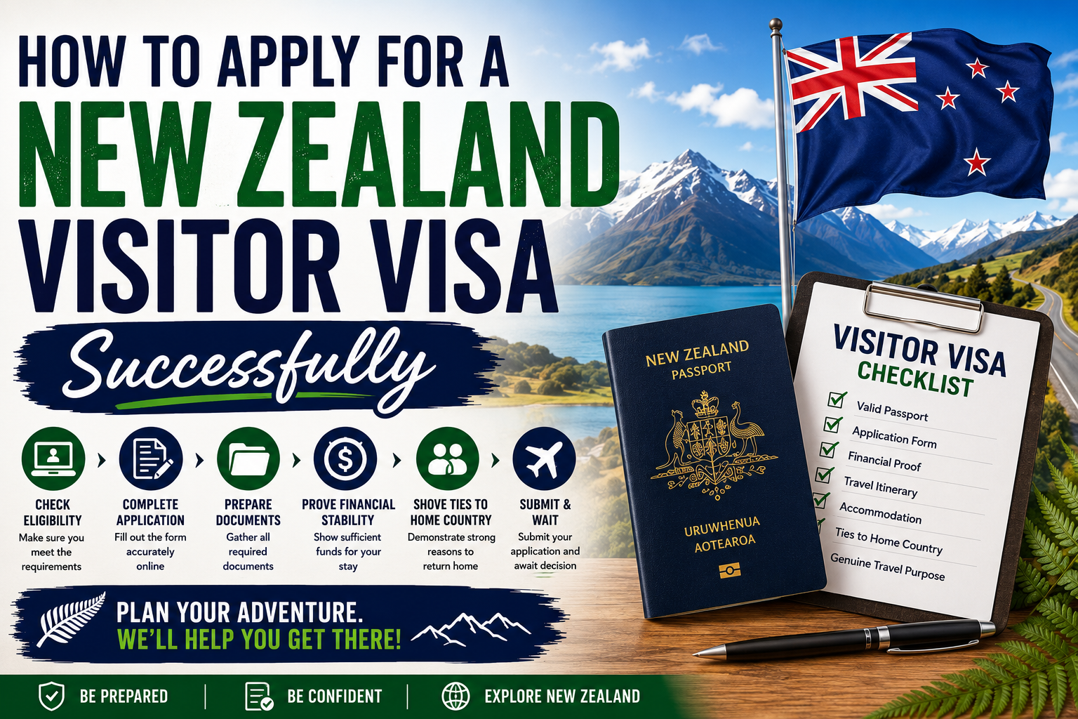 How to apply for a New Zealand visa