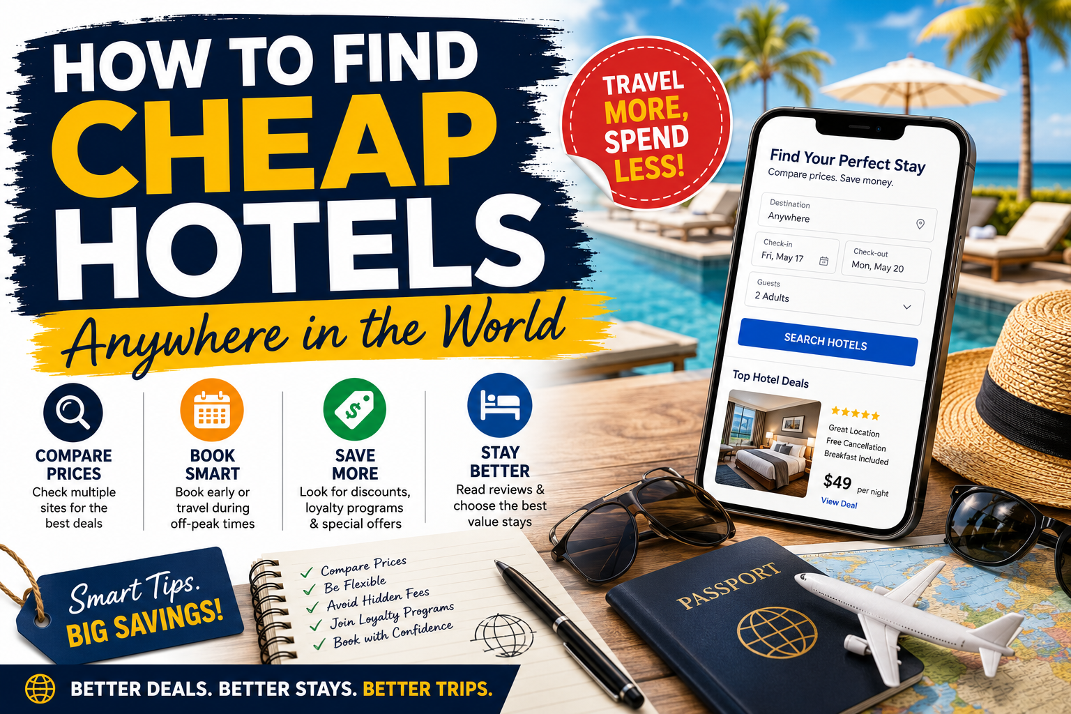 How to find cheap hotels anywhere