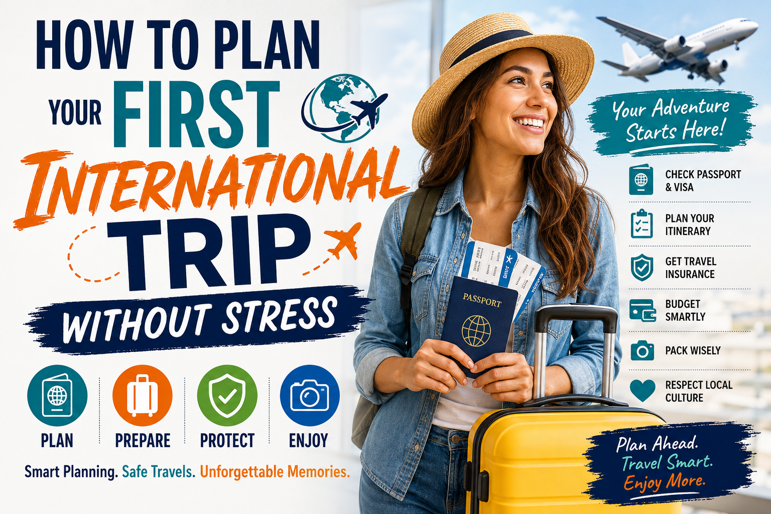 How to Plan Your First International Trip Without Stress