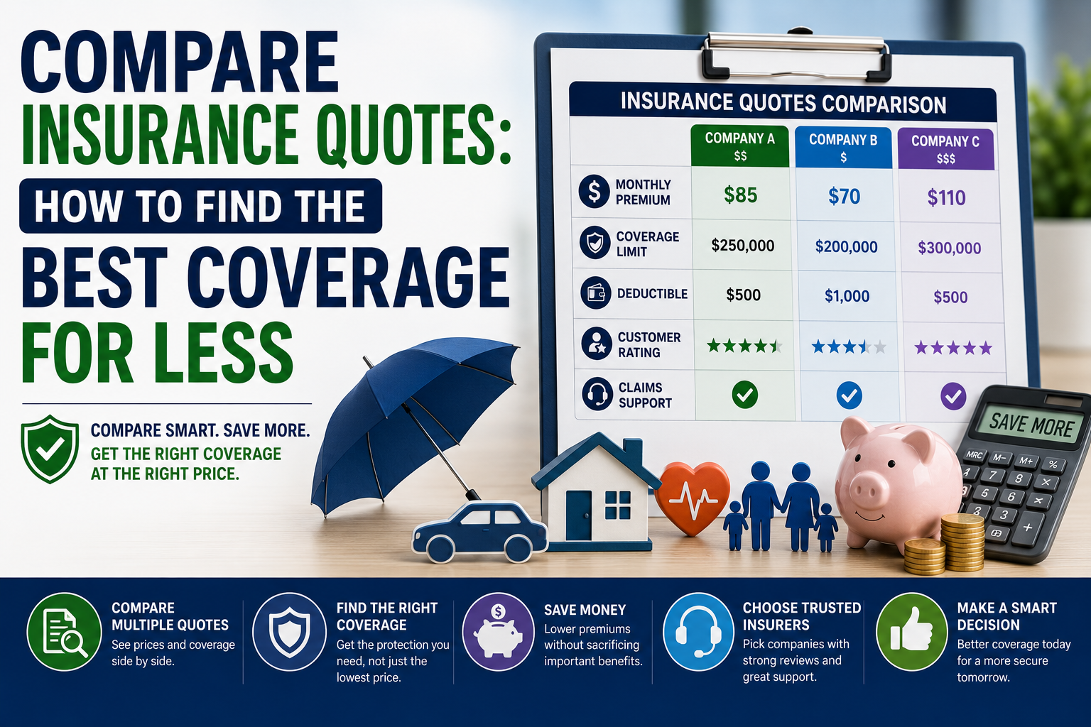 Insurance comparison for better savings